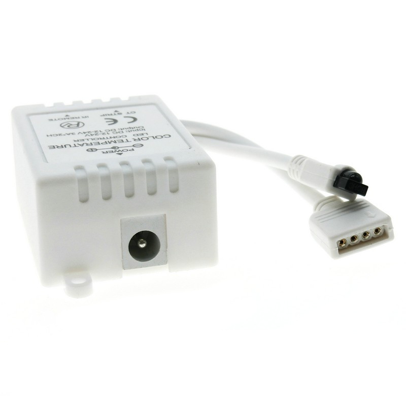 DC12-24V-24-Keys-Remote-ControlIR-Controller-for-Double-Colors-Warm-WhiteWhite-LED-Strip-Light-1250767