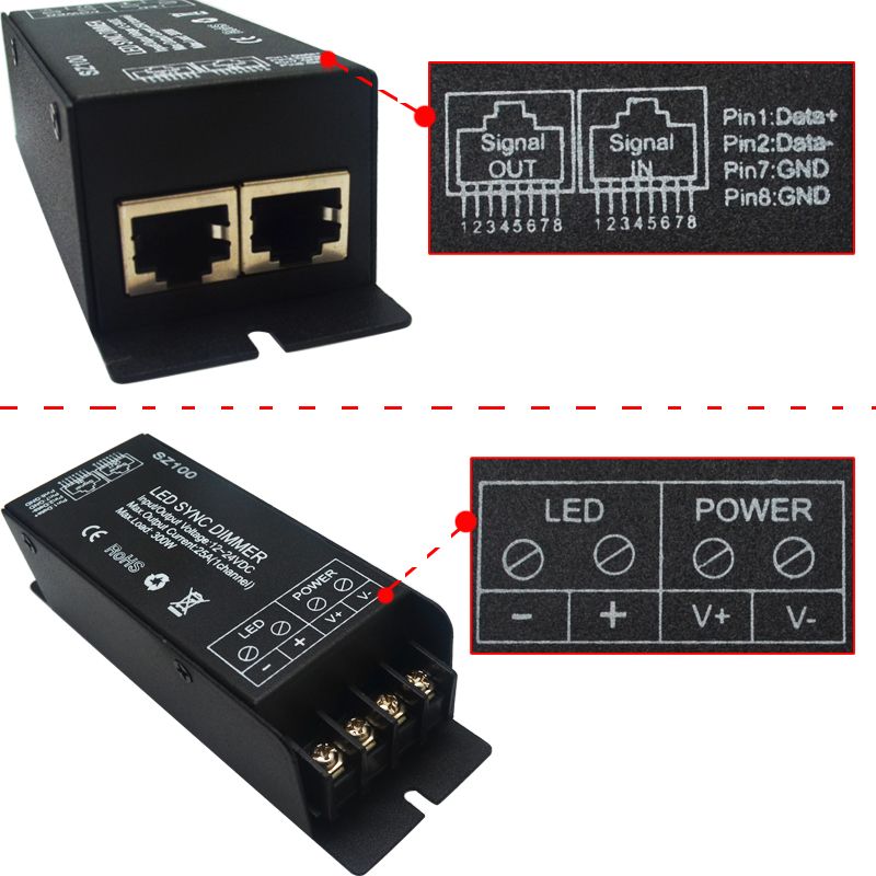 DC12-24V-25A-RF-Wireless-Remote-Controller-LED-Dimmer-for-Single-Color-Strip-Light-1176163