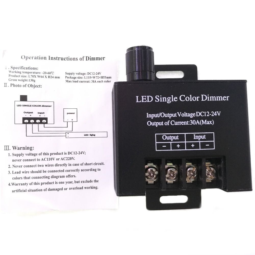 DC12-24V-30A-Single-Color-LED-Strip-Light-Dimmer-Controller-with-Knob-Switch-1450173