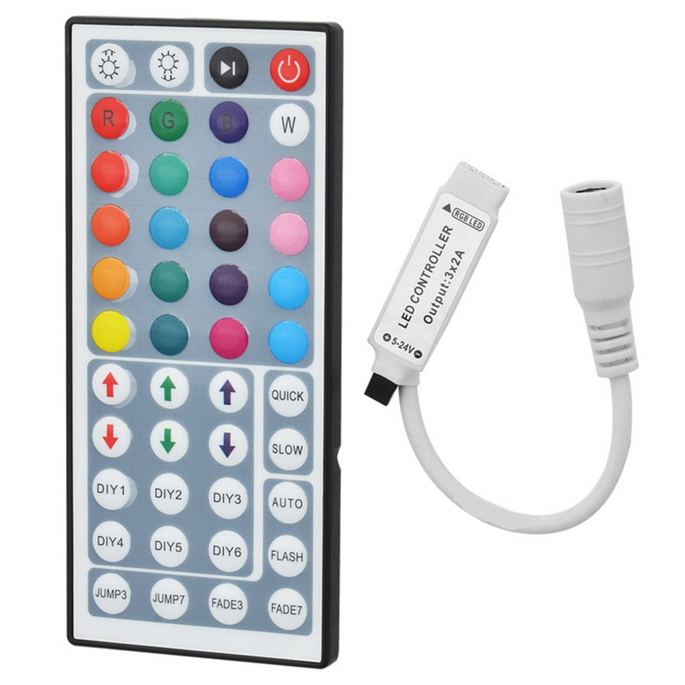 DC12V-72W-Mini-Wireless-Controller-with-44-Keys-Remote-Control-for-RGB-LED-Strip-Light-1248934