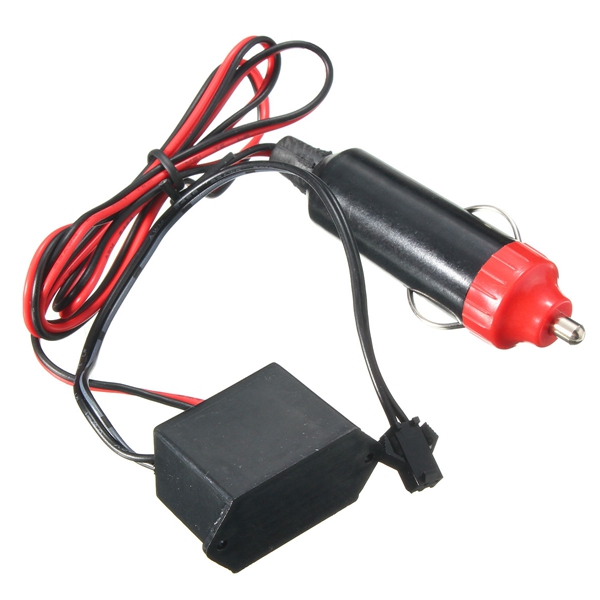DC12V-Cigarette-Lighter-Driver-Controller-For-1-10M-LED-El-Wire-Glow-Flexible-Neon-Decor-1062293