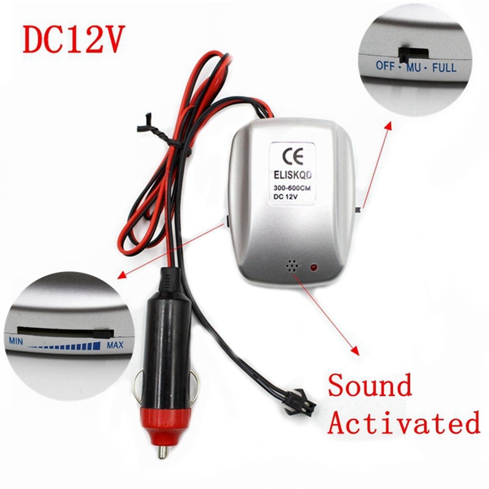 DC12V-Voice-Controller-LED-Driver-Inverter-with-Car-Cigarette-Lighter-for-1-6M-El-Wire-Light-1350711