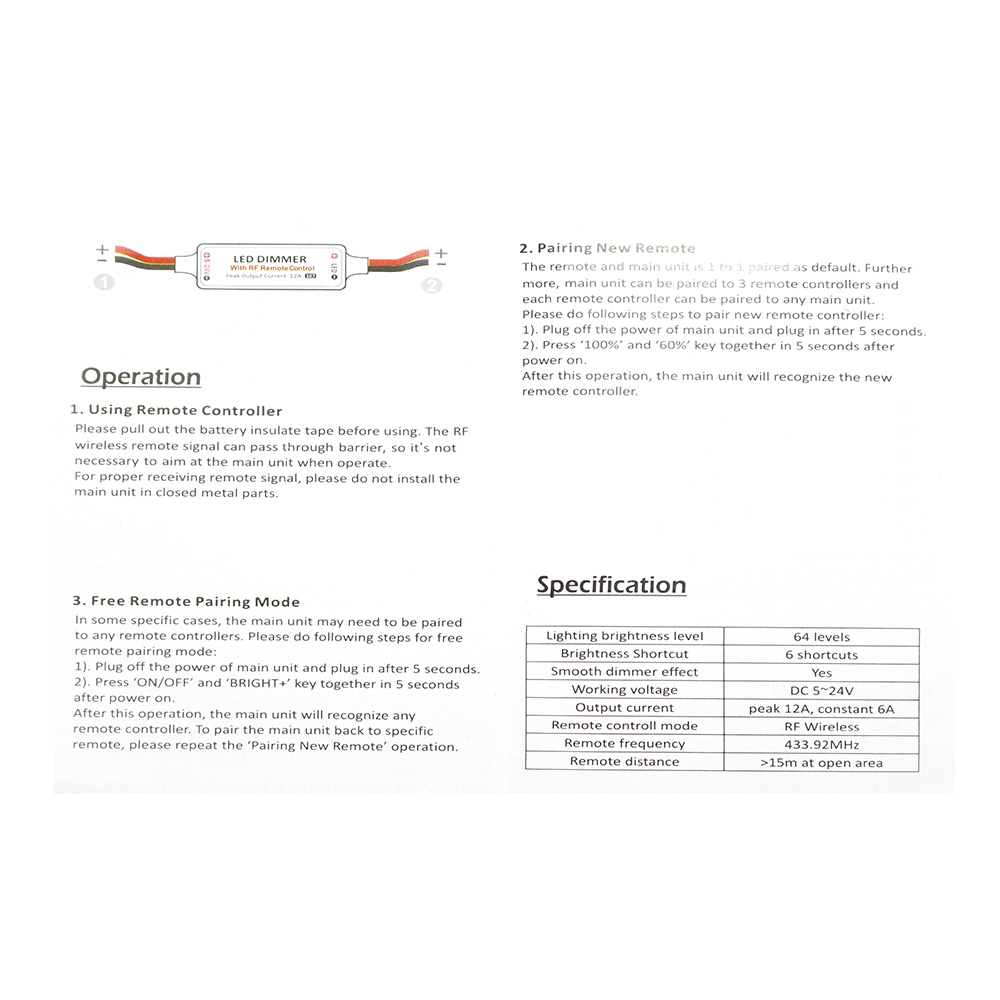 DC5-24V-LED-RF-Controller-Dimmer-9-Keys-Wireless-Remote-Control-for-Single-Color-Strip-Light-1249335