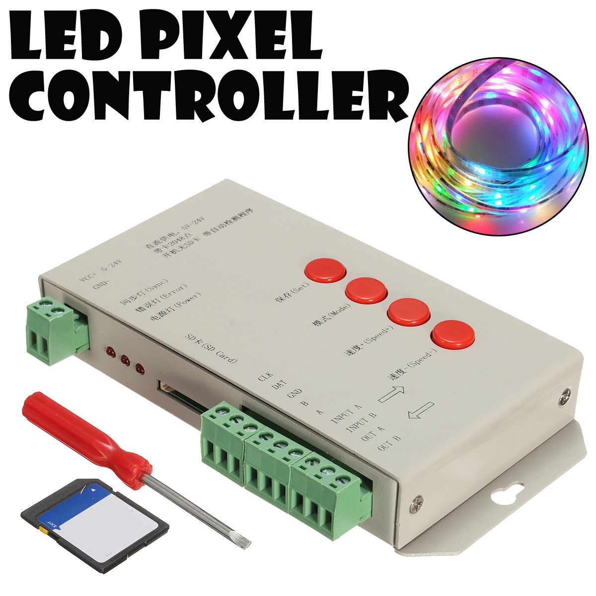 DC5-24V-T1000S-SD-Card-LED-Pixel-RGB-Full-Color-Controller-for-WS2812B-6803-WS2811-Strip-Light-1197709