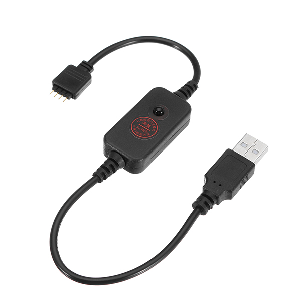 DC5V-USB-4Pins-LED-Controller-with-24-Keys-Remote-Control-for-RGB-Strip-Light-1217459