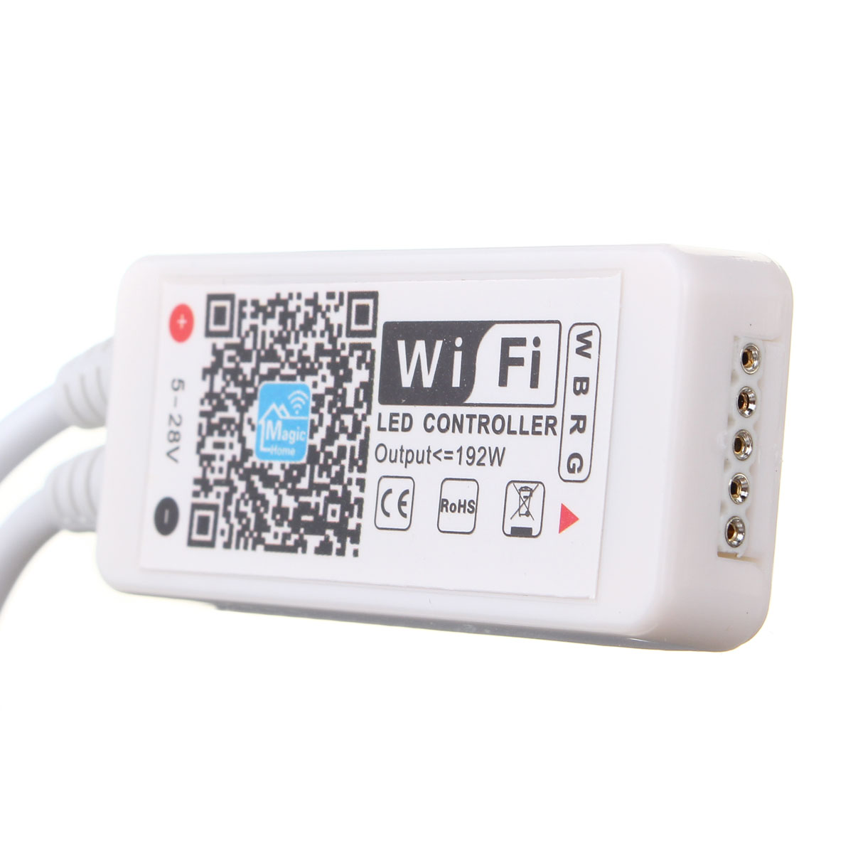 DC9-12V-Mini-WiFi-RGBW-LED-Strip-Controller--24-Keys-IR-Remote-Control-Work-With-Alexa-Google-Home-1633497