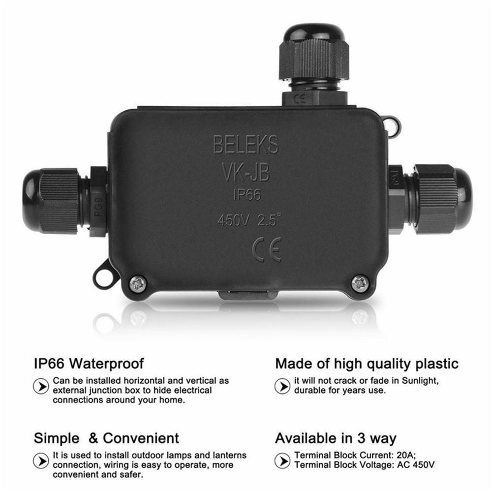 IP66-Outdoor-Waterproof-Junction-Box-2-Way-3-Way-Cable-Connector-With-Terminal-450V-1755275