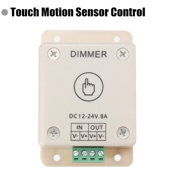 LED-Light-Dimmer-Controller-Touch-Motion-Sensor-Control-8A-DC-12V-24V-For-Single-Color-Strips-1069134