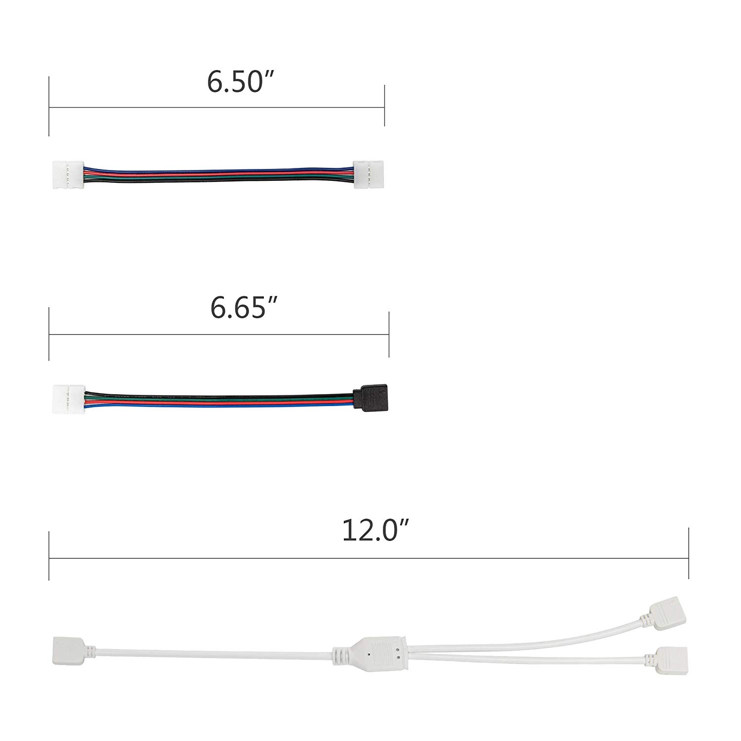 LED-RGB-5050-Connector-Kits-10MM-4Pin-Includes-Most-Solderless-Connectors-Provides-Most-Parts-for-DI-1613400