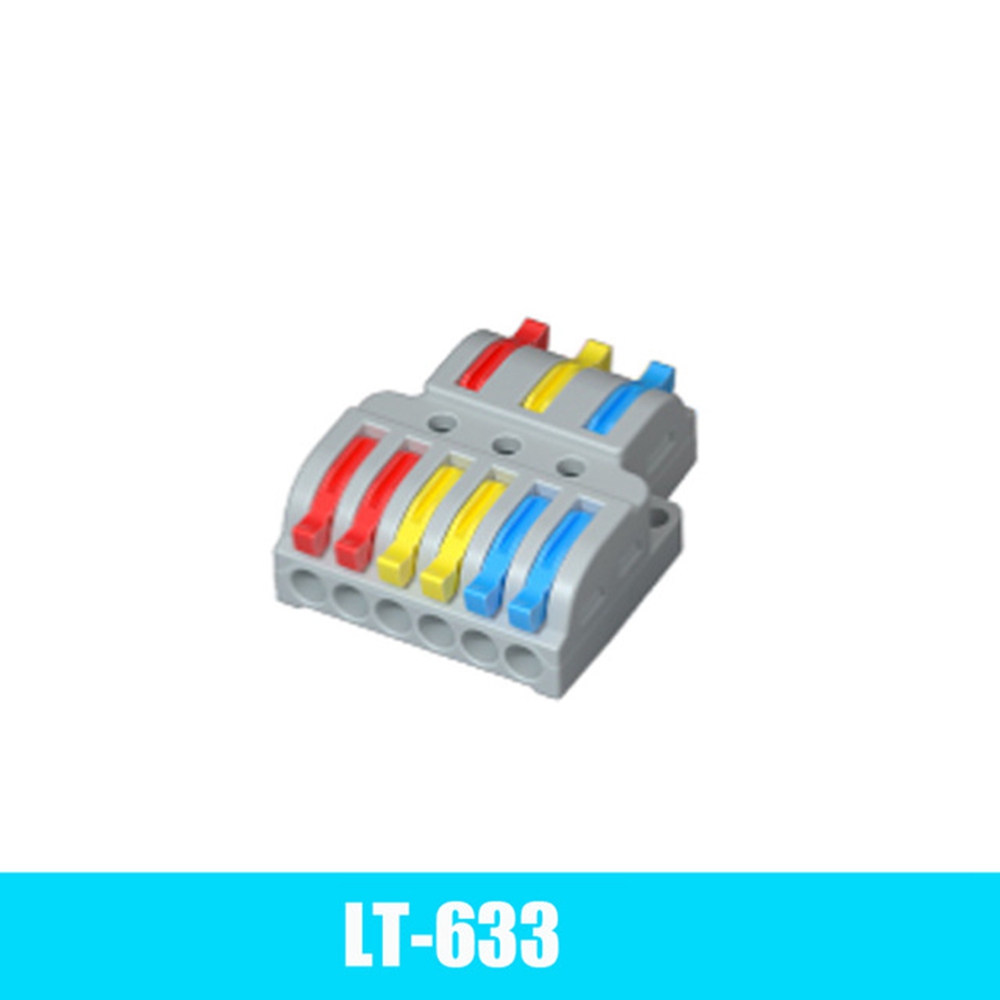 LT-633-Quick-Wire-Connector-3-Input-6-Output-Electrical-Splitter-Universal-Cable-Conductor-Terminal--1757036