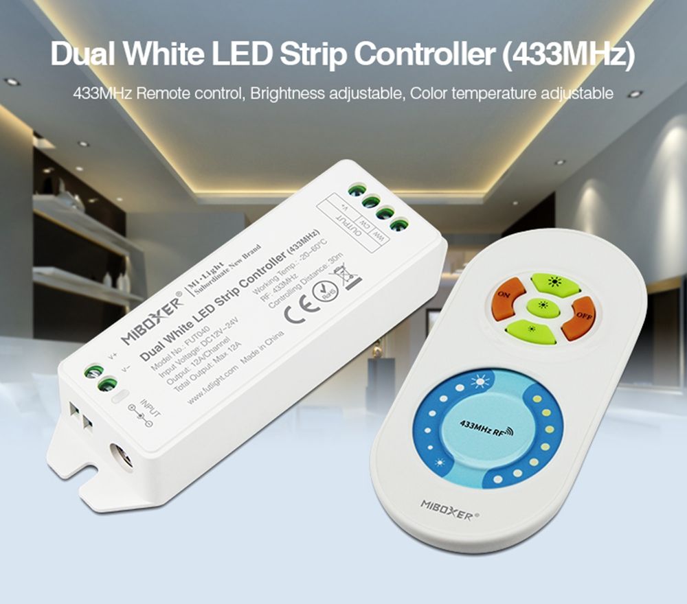 MiBoxer-FUT040Upgraded-Dual-White-Color-Temperature-LED-Strip-Light-Controller--433MHz-RF-Remote-Con-1705432