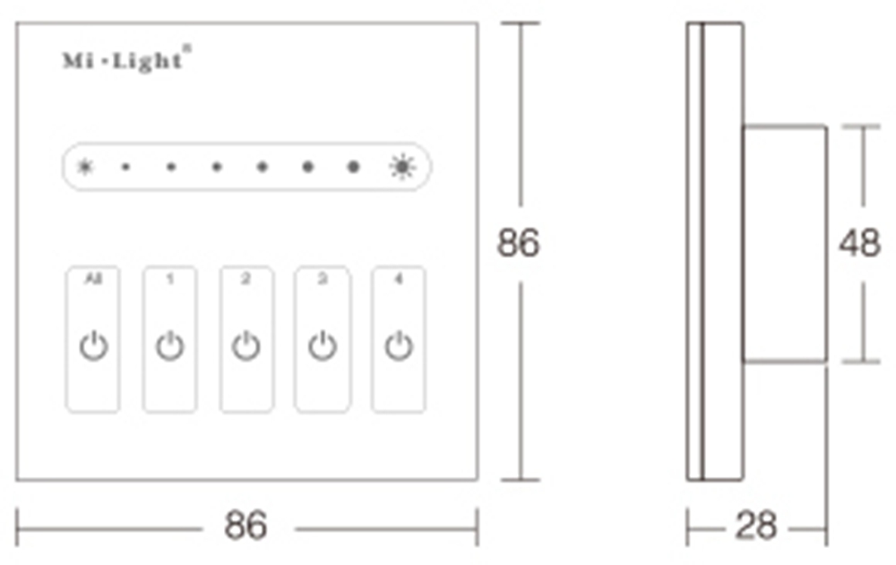 Milight-L4-AC100-240V-to-0-10V-4-Channel-Touch-Panel-Single-Color-LED-Strip-Light-Dimmer-Controller-1418173