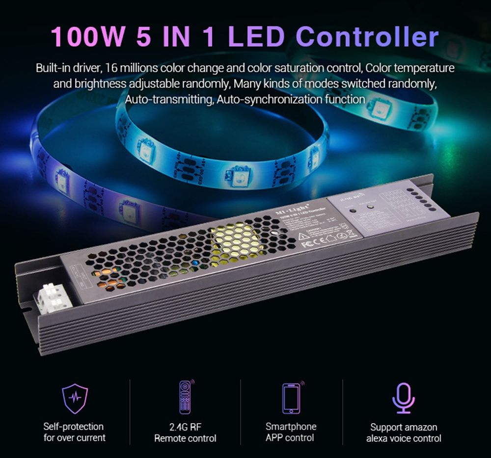 Milight-PX1-AC180-240-To-DC24V-100W-5-IN-1-Alexa-Voice-Control-LED-Controller-for-LED-Strip-Light-1419767