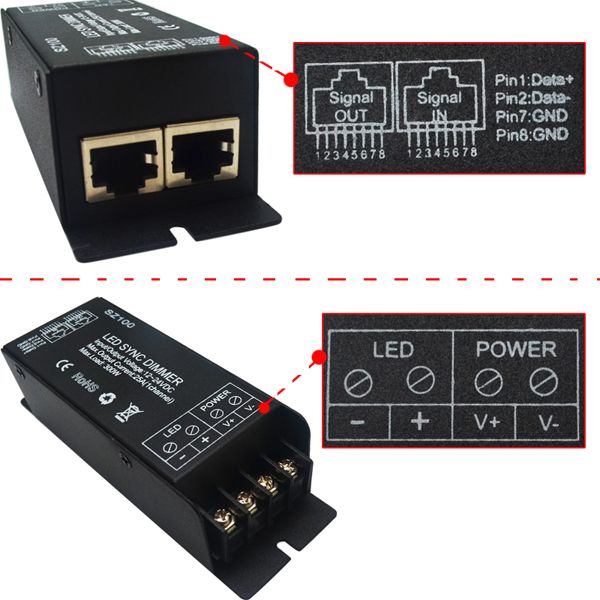 RF-Wireless-Remote-LED-DIY-Controller-Dimmer-1-Channel-25A-DC12V-24V-For-Single-Strip-Light-Lamp-1061075