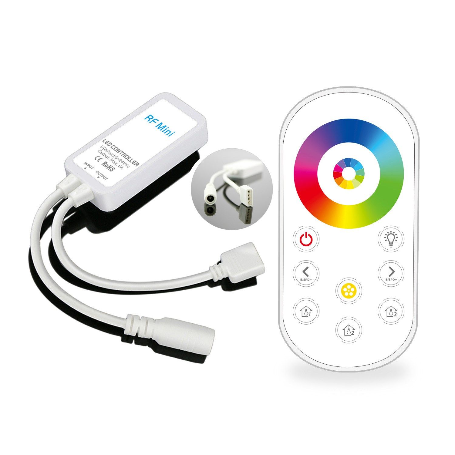 Ultra-Thin-Wireless-Touch-RF-Remote-Control-RGB-LED-Dimmer-Controller-for-3528-5050-Strip-Light-DC5V-1536526