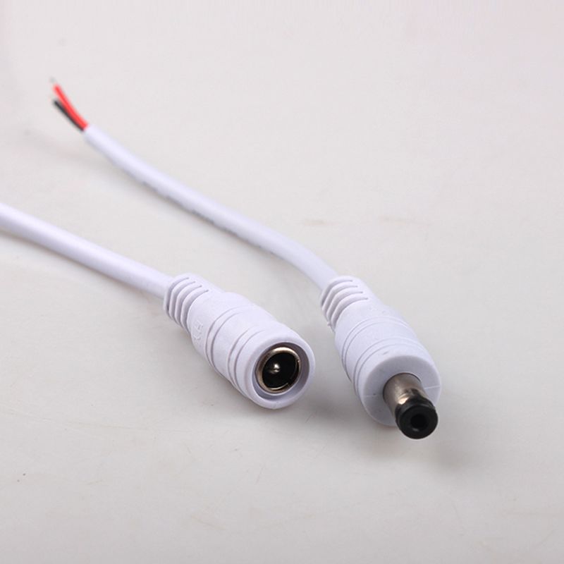 White-MaleFemale-DC-Power-Connector-Cable-Plug-Wire-for-CCTV-Strip-Light-1087480