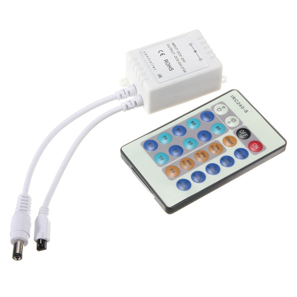 Wireless-24-Key-IR-Remote-Controller-For-LED-Single-Color-35285050-Strip-Light-1031363