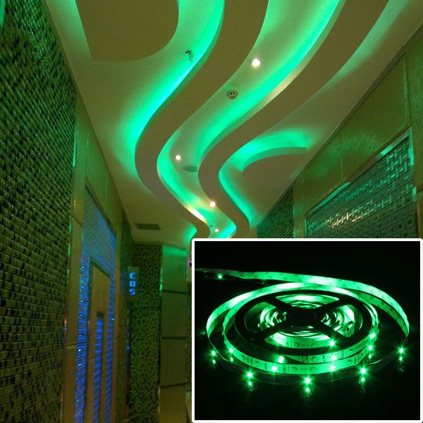 10M-SMD-3528-Waterproof-RGB-600-LED-Strip-Light--Controller--Cable-Connector--Adapter-DC12V-1088074
