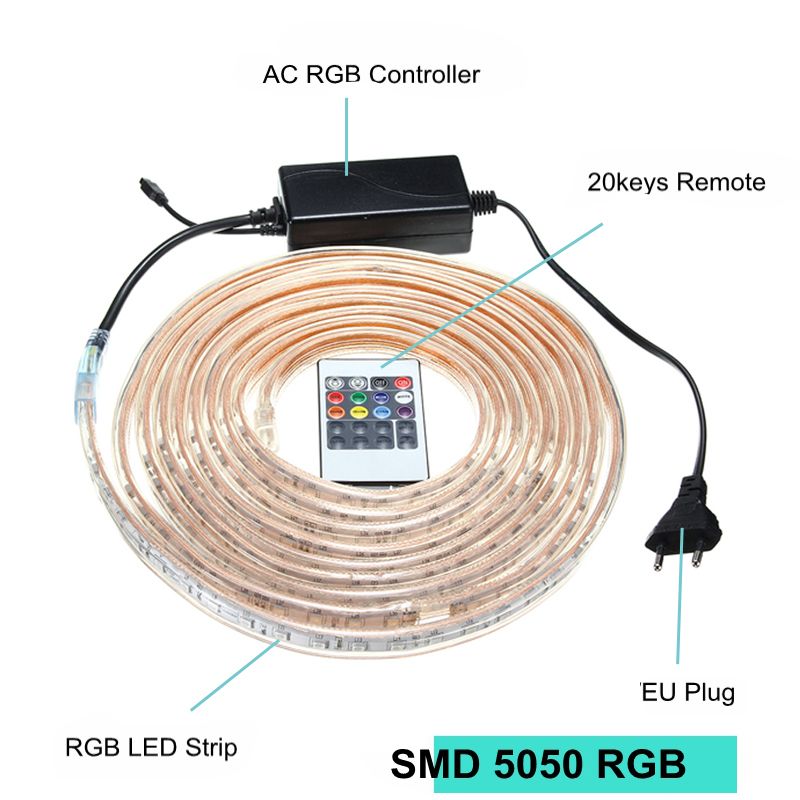 1235M-SMD5050-LED-RGB-Flexible-Rope-Outdoor-Waterproof-Strip-Light--Plug--Remote-Control-AC220V-1124146