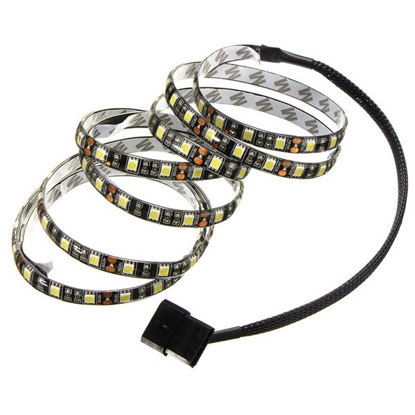 1M-Waterproof-5050-LED-Flexible-Strip-Background-Light-PC-Computer-Case-DC12V-1083801