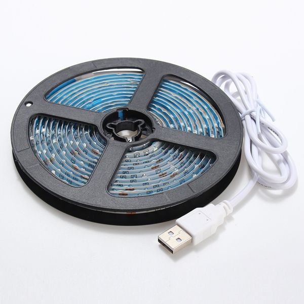 1M-Waterproof-USB-SMD3528-TV-Background-Computer-LED-Strip-Tape-Flexible-Light-DC5V-1102996