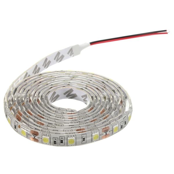 2M-DC12V-288W-5050-Waterproof-RedBlueGreenWhiteWarm-WhiteRGB-Flexible-LED-Strip-Light-1037181