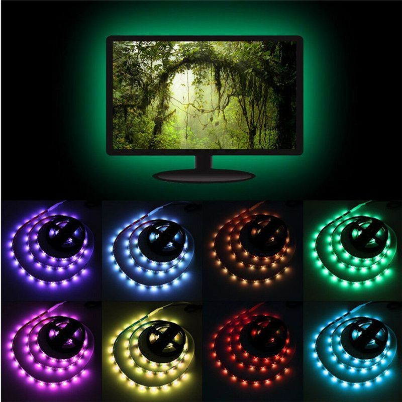 4x50cm-USB-LED-Strip-Light-5050-RGB-Multi-Color-Mood-Light-TV-Backlight-Background-Decoration-wRemot-1704515
