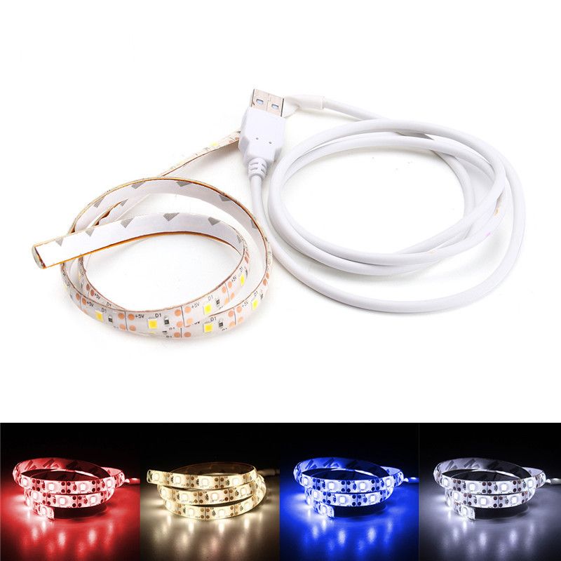 50CM-USB-Pure-White-Warm-White-Red-Blue-2835-SMD-Waterproof-LED-Strip-Backlight-for-Home-DC5V-1212541