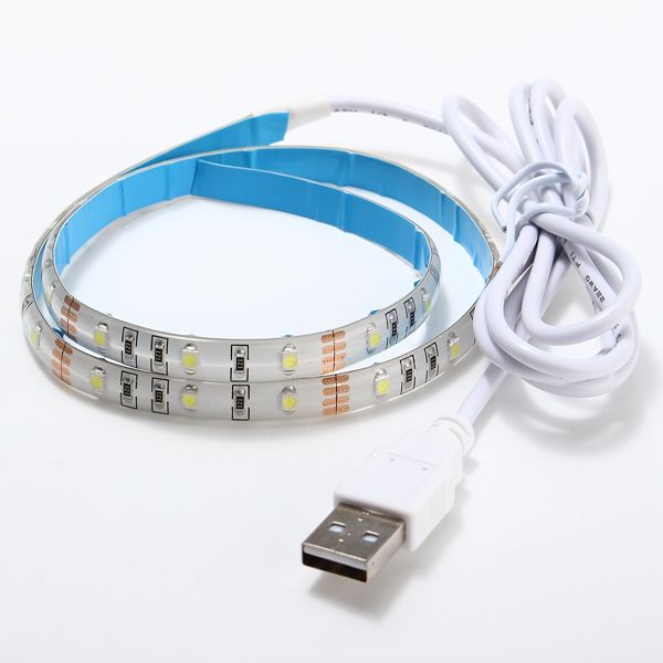 50CM-Waterproof-USB-SMD3528-TV-Background-Computer-LED-Strip-Tape-Flexible-Light-DC5V-1102998