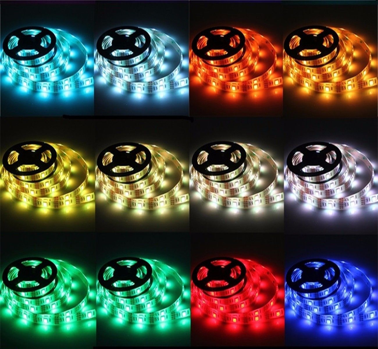 50cm-100cm-150cm-200cm-Waterproof-Battery-Powered-5050-RGB-Multicolor-LED-Flexible-Strip-Light-1150201