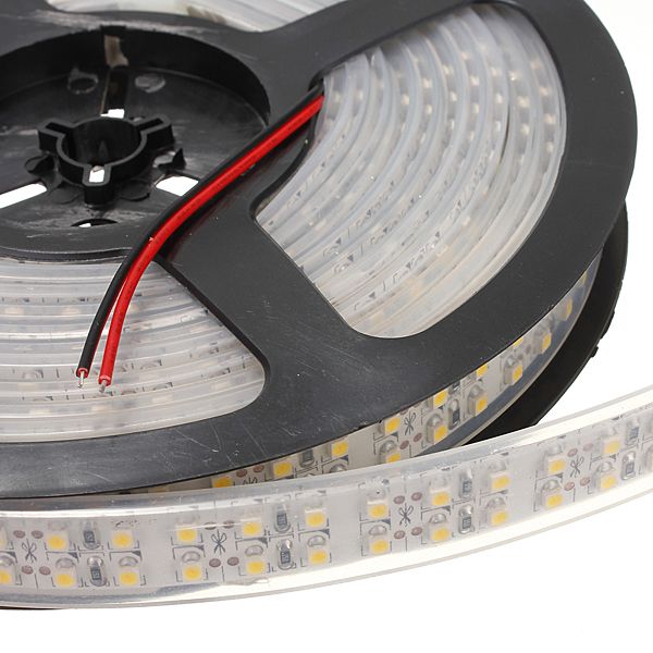 5M-120W-DC12V-Double-Row-3528-SMD-1200-LED-WhiteWarm-White-Waterproof-Flexible-Strip-light-1039380