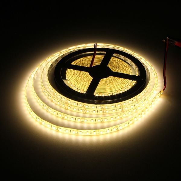 5M-15W-DC12V-600-SMD-2835-Waterproof-IP65-WhiteWarm-White-Tape-LED-Flexible-Strip-light-1039522