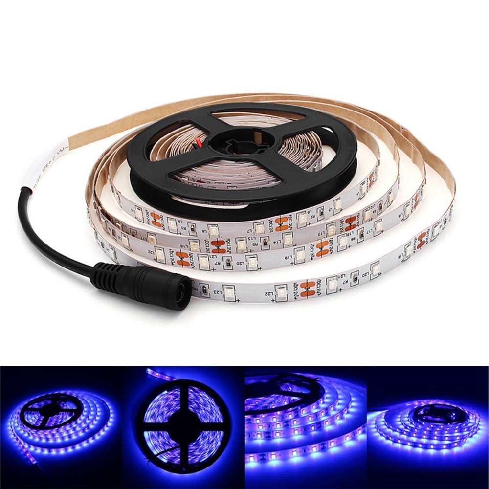 5M-3528SMD-Non-waterproof-UV-Purple-LED-Strip-Light-with-DC-Connector-DC12V-1309461