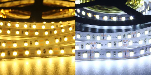 5M-48W-DC12V-600-SMD-2835-Non-Waterproof-WhiteWarm-White-Tape-LED-Flexible-Strip-light-1039471