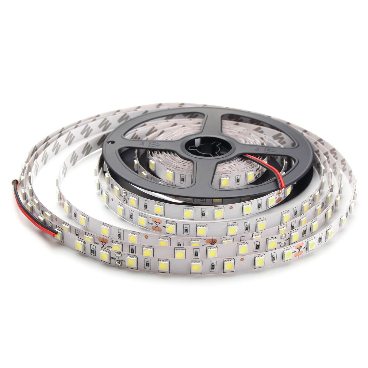 5M-60W-5050-SMD-Non-waterproof-300LEDs-Strip-Light-Pure-White-Warm-White-DC24V-1169531