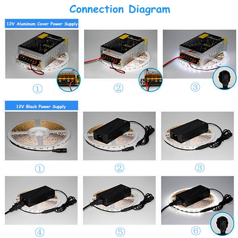 5M-60W-5050-SMD-Non-waterproof-300LEDs-Strip-Light-Pure-White-Warm-White-DC24V-1169531