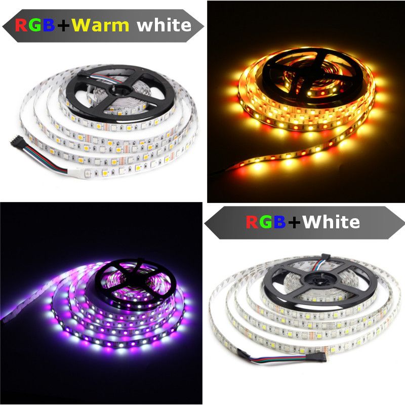 5M-RGBW-RGBWW-SMD-5050-Non-Waterproof-LED-Flexible-Strip-Light-for-Christmas-Decor-DC12V-1206227