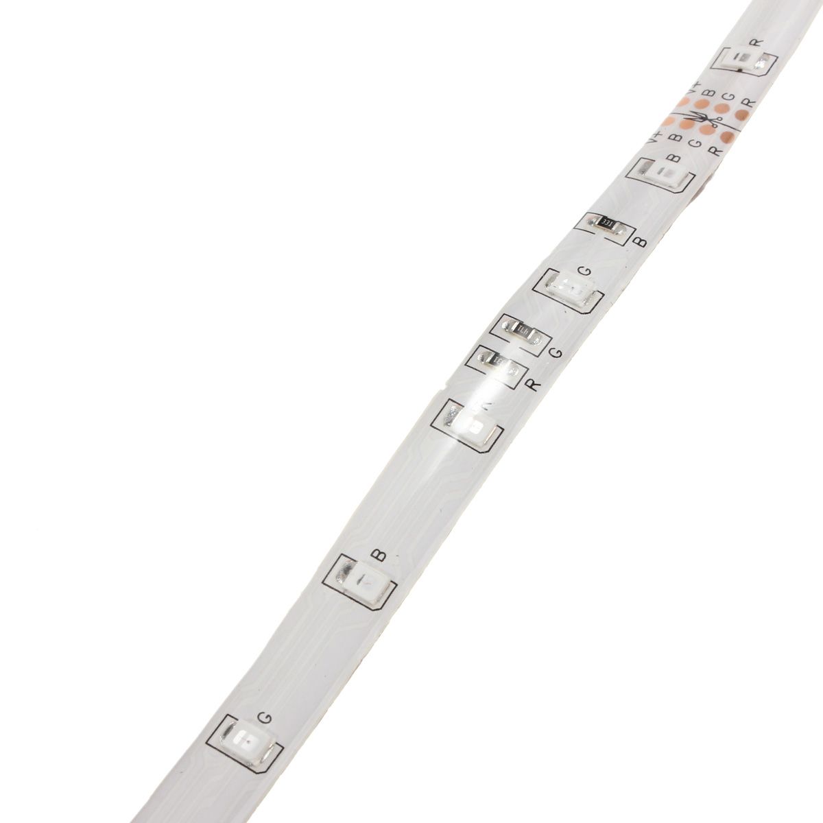 5M-SMD2835-Waterproof-300-LED-RGB-Flexible-Strip-Light--Mini-24-Keys-IR-Remote-Controller-DC12V-1120045