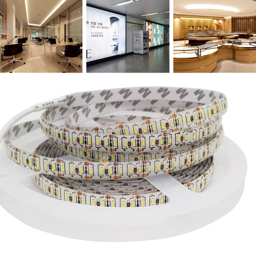 5M-SMD3014-Waterproof-High-Brightness-DC12V-1020LEDs-Strip-Light-DIY-Home-Lamp-1150968