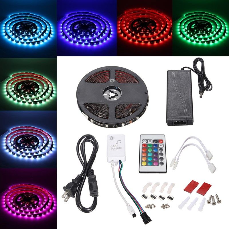 5M-SMD5050-150LEDs-Waterproof-RGB-Strip-Light5A-Power-Supply-with-24keys-Remote-Control-DC12V-1167830