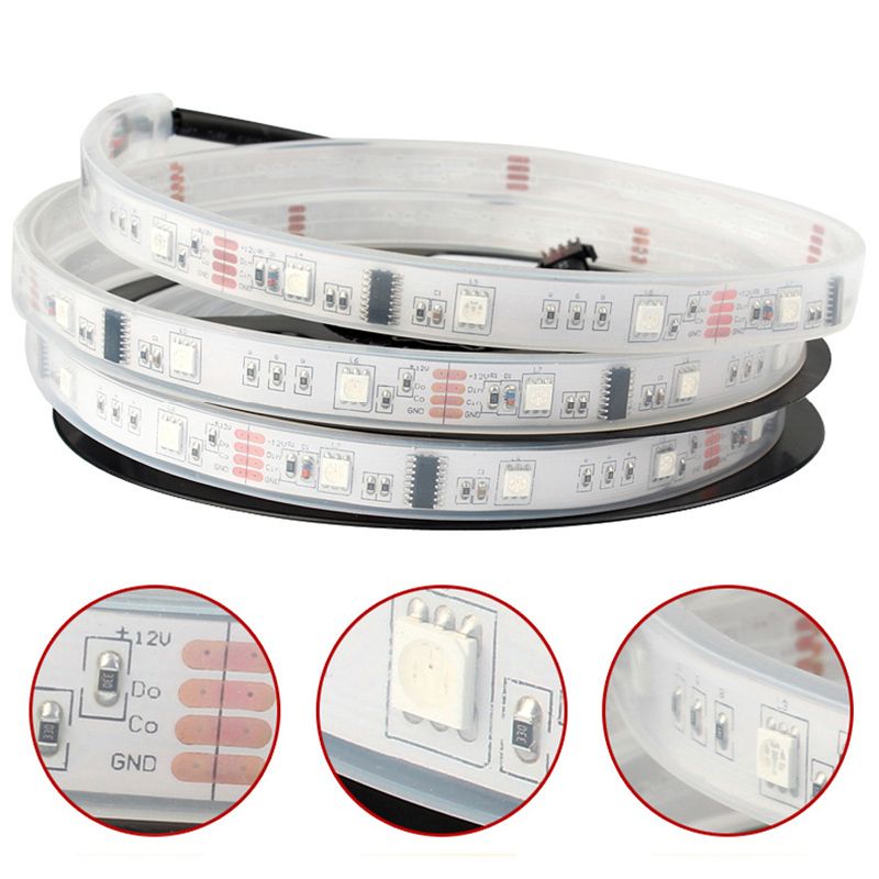 5M-SMD5050-IC6803-RGB-Remote-Control-Waterproof-LED-Strip-LightRF-ControllerPower-Adapter-DC12V-1149957