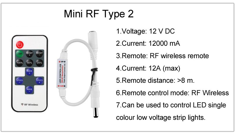 5M-SMD5050-Waterproof-11-Keys-Remote-Control-300LEDs-Strip-Light5A-Adapter-Kit-DC12V-1218537