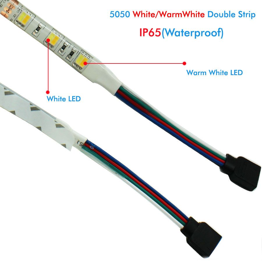 5M-SMD5050-Waterproof-300LEDs-Double-Color-Temperature-Warm-WhitePure-White-Flexible-Strip-Light-DC1-1161707