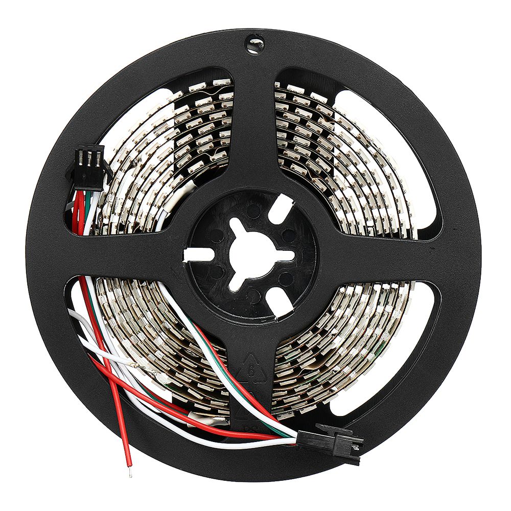 DC5V-2M-WS2812B-144LEDM-12MM-Width-IP20-WhiteBlack-Board-Individual-Addressable-RGB-LED-Strip-Light-1537597