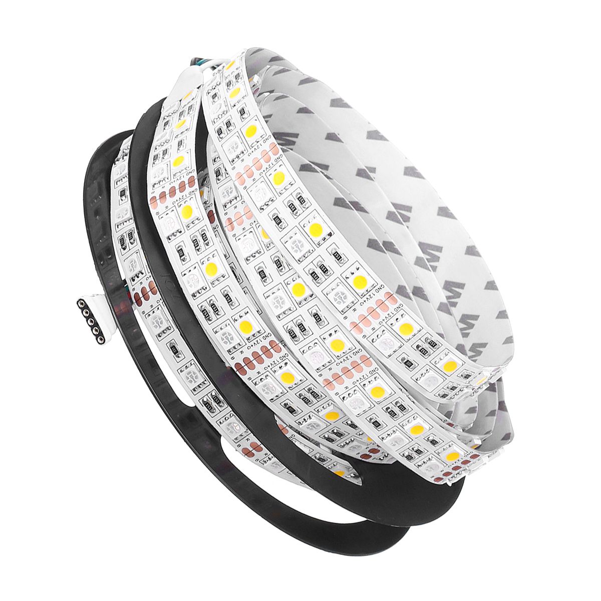 Double-Rows-Flexible-Non-waterproof-SMD5050-RGBWW-5M-600LED-Strip-Light-for-Indoor-Living-Room-Home--1531488