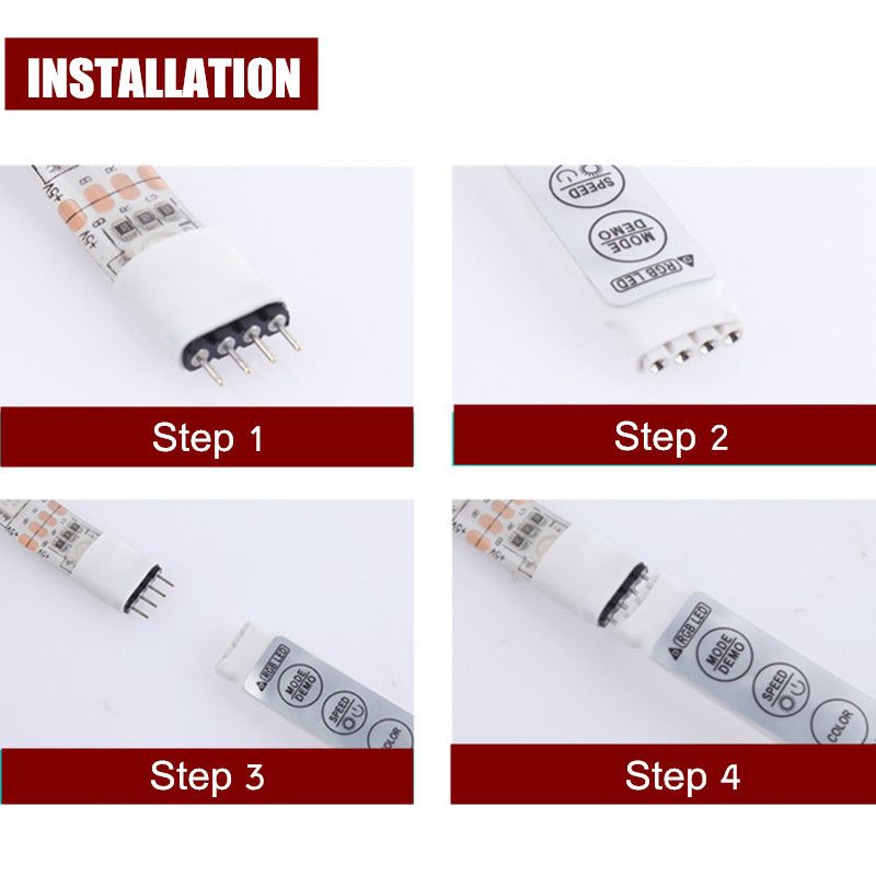 USB-DC5V-SMD5050-RGB-LED-White-Tape-TV-Background-Strip-Light-with-Remote-Controller-Non-waterproof-1095215