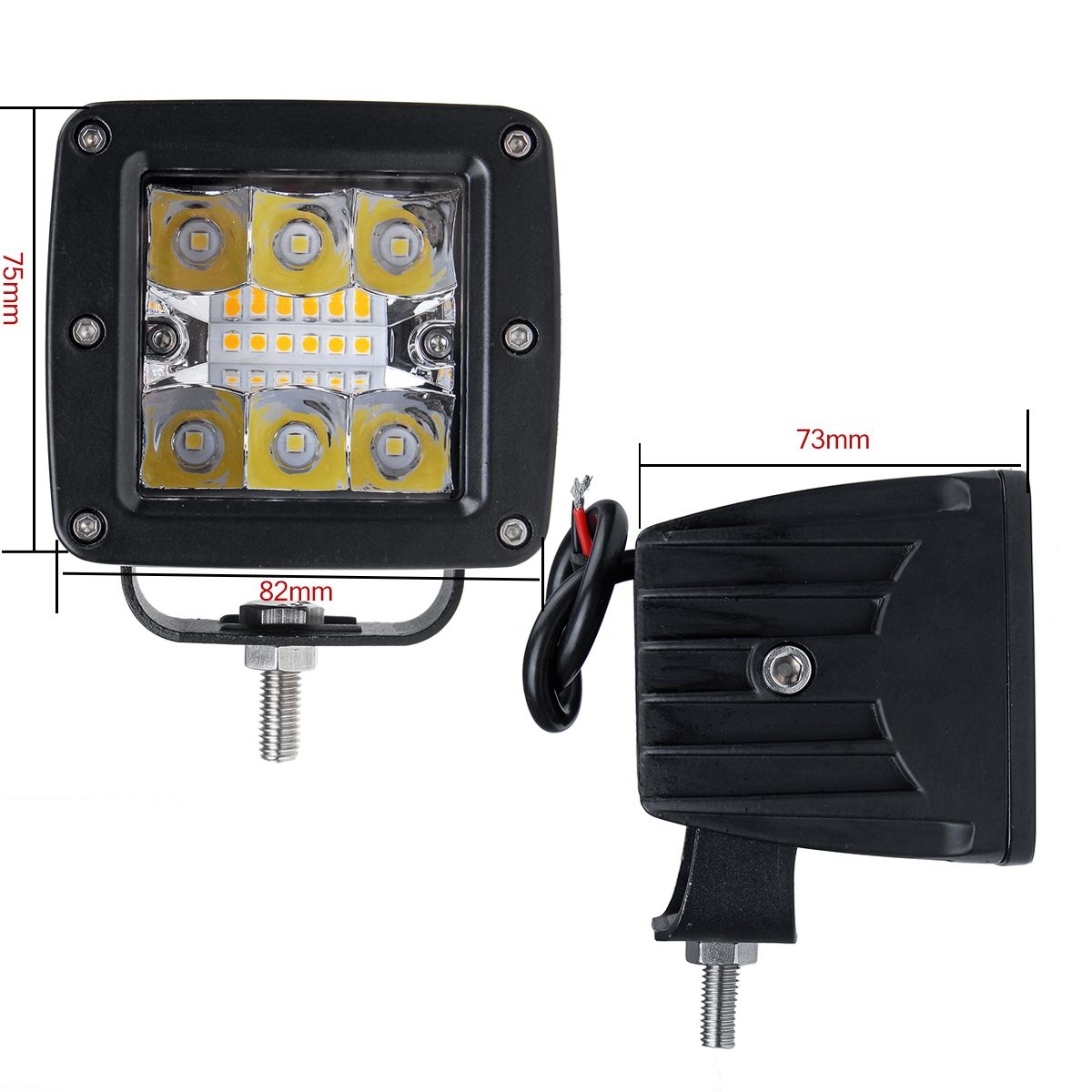 12W-LED-Work-Light-Bars-Combo-Beam-WhiteAmber-Driving-Fog-Lamp-for-12V24V-Off-Road-SUV-ATV-UTV-4WD-T-1597180