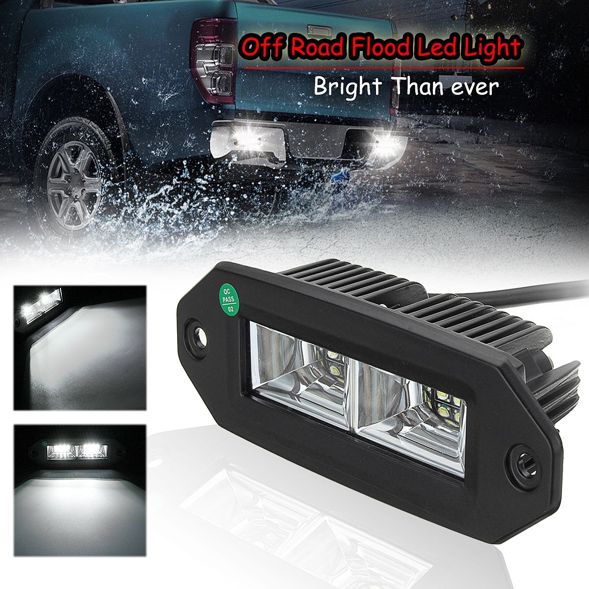 1pcs-40W-IP67-6000K-White-Flush-Mount-LED-Flood-Work-Light--for-Jeep-Off-Road-SUV-ATV-Pickup-1292368