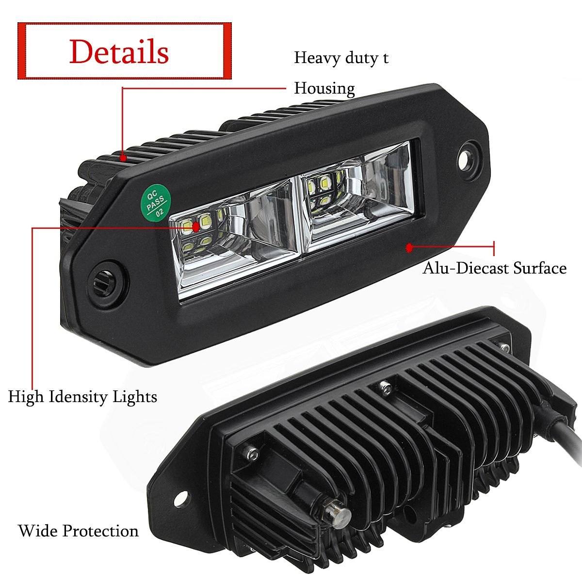 1pcs-40W-IP67-6000K-White-Flush-Mount-LED-Flood-Work-Light--for-Jeep-Off-Road-SUV-ATV-Pickup-1292368