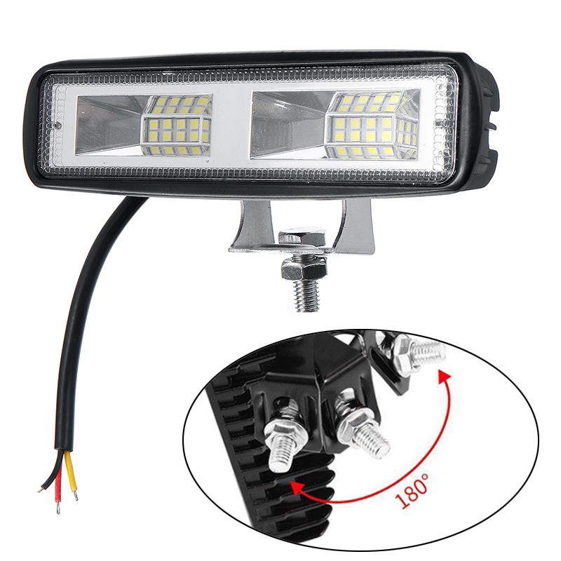 2Inch-48W-16LED-Work-Light-Bar-Spotbeam-Driving-Fog-Lamp-White-1224V-for-Off-Road-Vehicle-SUV-ATV-1637210